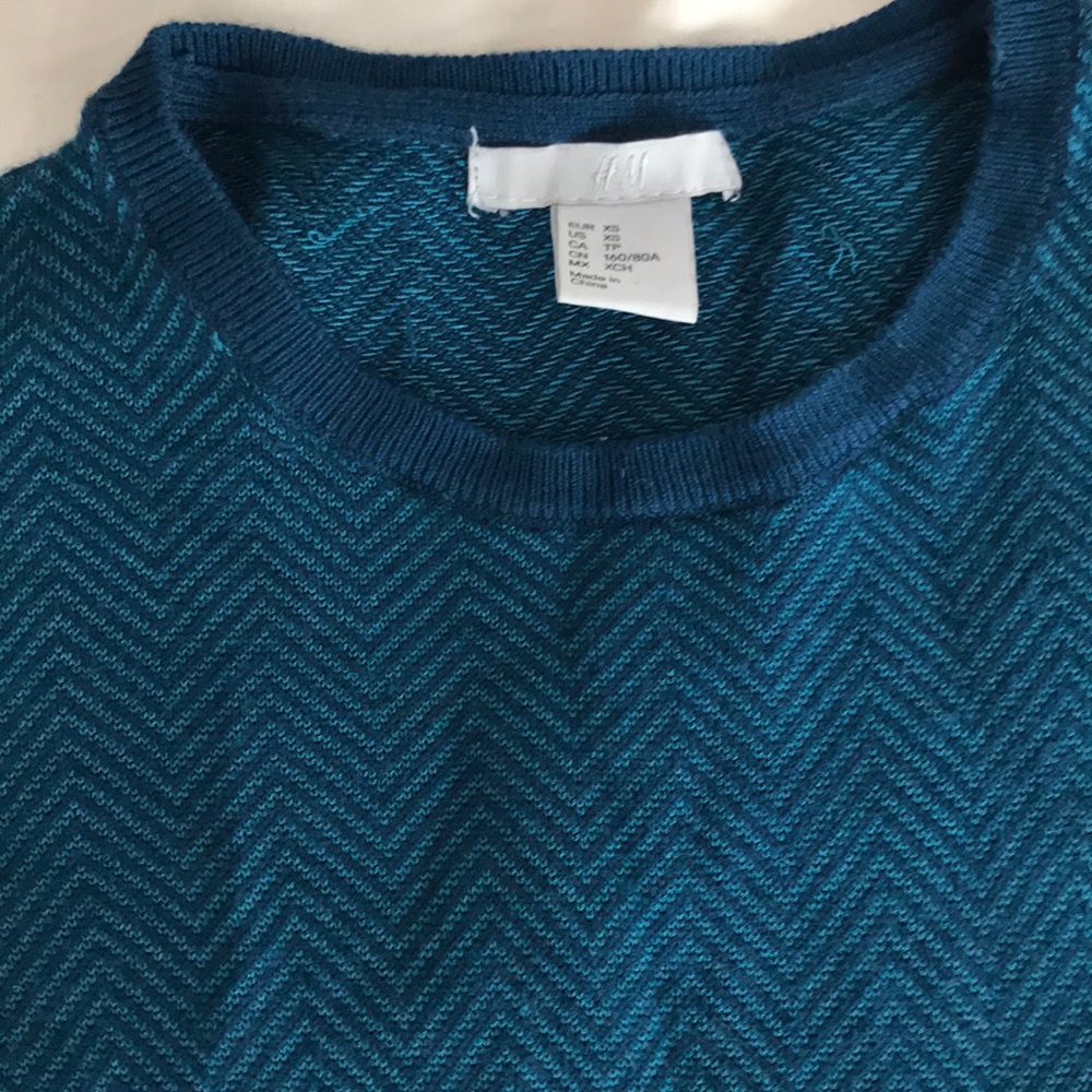 Blue sweater
